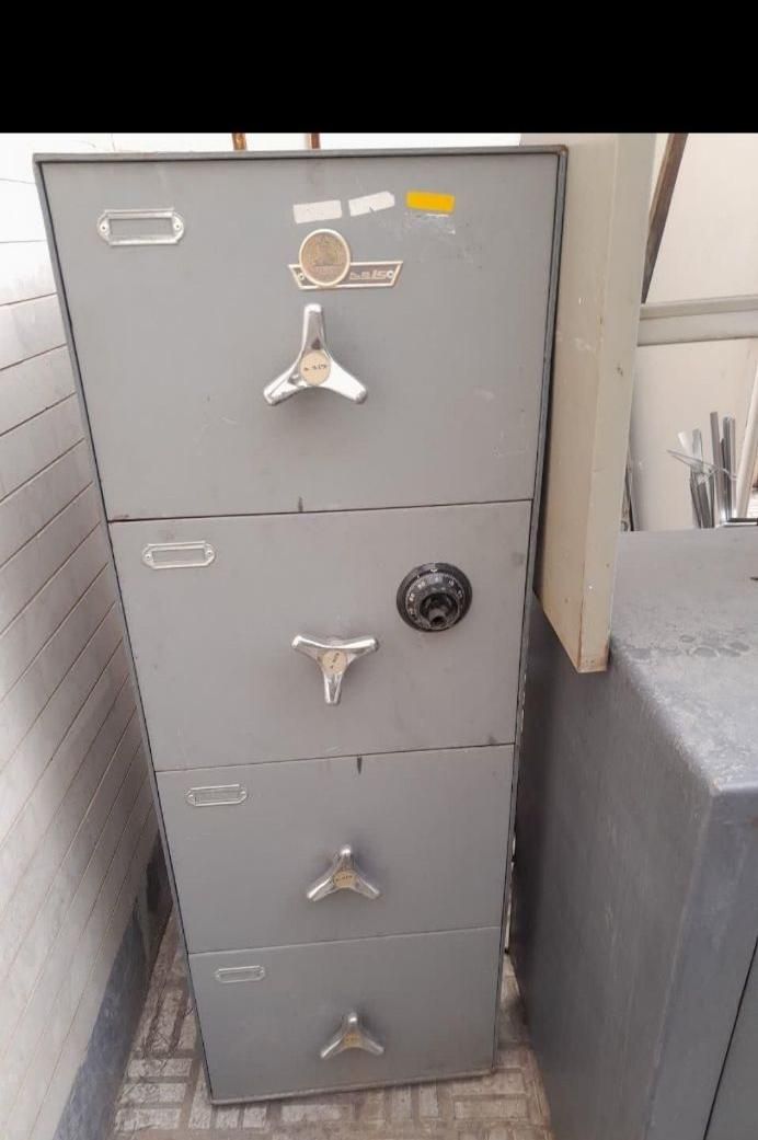 گاوصندوق فایلی چهار کشو فایل نسوز رمزدار 4 کشوکاوه|ابزارآلات|تهران, امیرآباد|دیوار