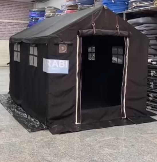 چادر مسافرتی شش نفره برزنتی|کوهنوردی و کمپینگ|شاهینشهر, شهرک پردیس|دیوار