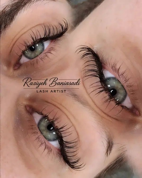 آموزش و خدمات اکستنشن مژه و لیفت ولمینت مژه وابرو|خدمات آرایشگری و زیبایی|کرمان, |دیوار