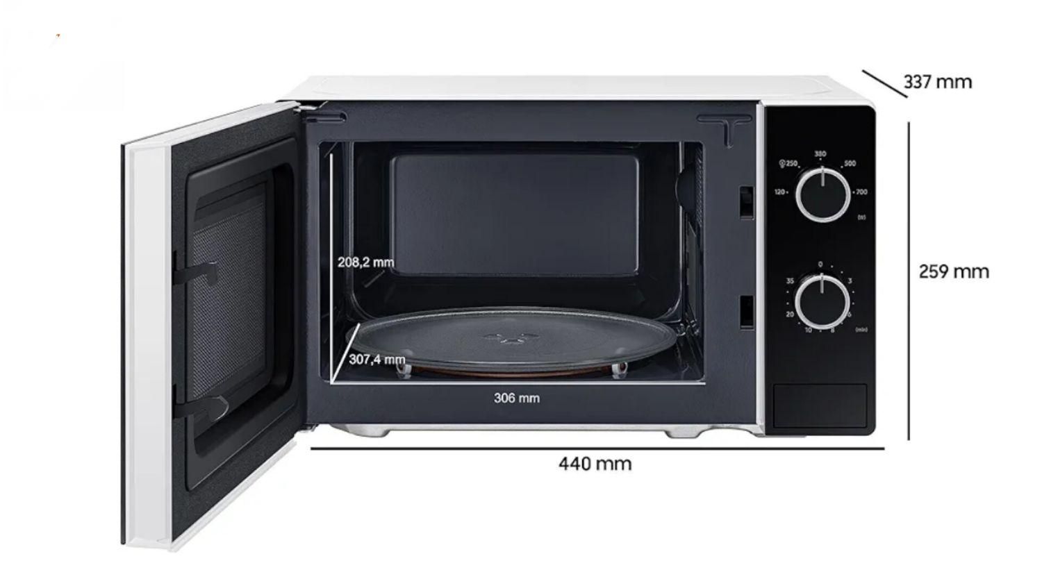 مایکروفر 20 لیتری سامسونگ MS20  مایکرویو ماکروفر|اجاق گاز و لوازم برقی پخت‌وپز|تهران, امین حضور|دیوار