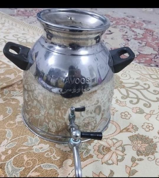 سماورتمیزسالم بزرگ مارک طاوس قیمت ۴۵۰قیمت کم زدم|سماور، چای‌ساز، قهوه‌ساز|اندیمشک, |دیوار