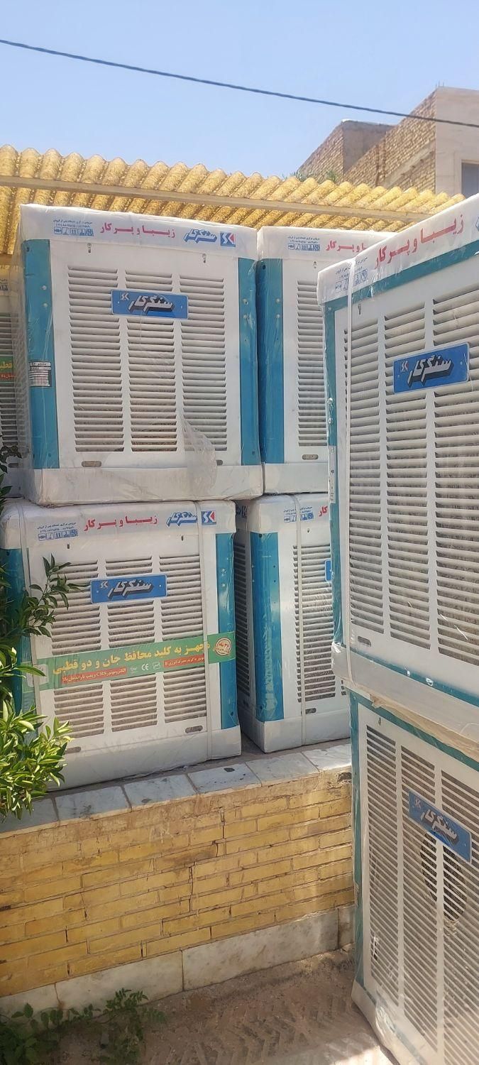 کولرابی دریچه بالای سنگرکار|کولر آبی|فولادشهر, سایت صنعتی کاوه|دیوار