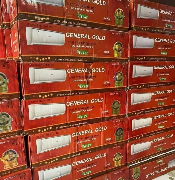 پخش کولرگازی جنرال گلد GENERAL GOLD اصلی گارانتی|کولر گازی و فن‌کوئل|مشهد, کوثر|دیوار