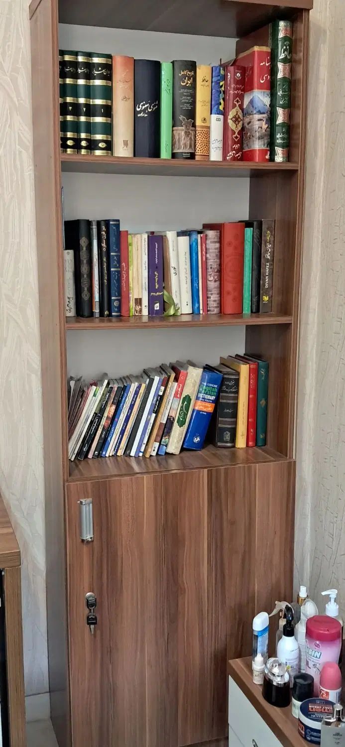 کتابخانه سفارشی کمد دار|کتابخانه، شلف، قفسه‌های دیواری|تهران, فردوس|دیوار