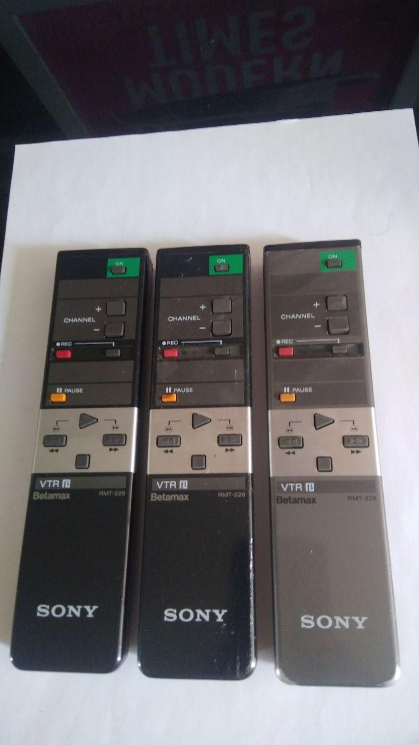 کنترل ویدیو بتاماکس S|پخش‌کننده DVD و ویدیو|تهران, فلسطین (میدان انقلاب)|دیوار