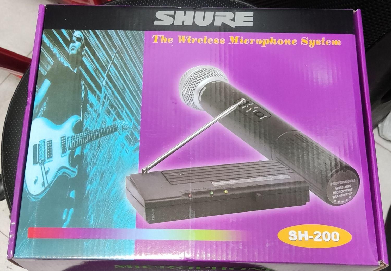 میکروفون بی سیم jas جاسکو و شور SHURE SH200 و 300G|صوتی و تصویری|تهران, چیتگر جنوبی|دیوار