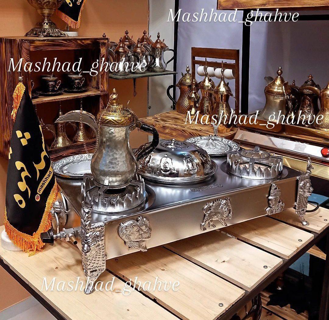 منقل آنتیک پنج کاره ذغالی برقی جهت دله عربی|کلکسیون اشیاء عتیقه|آبادان, |دیوار