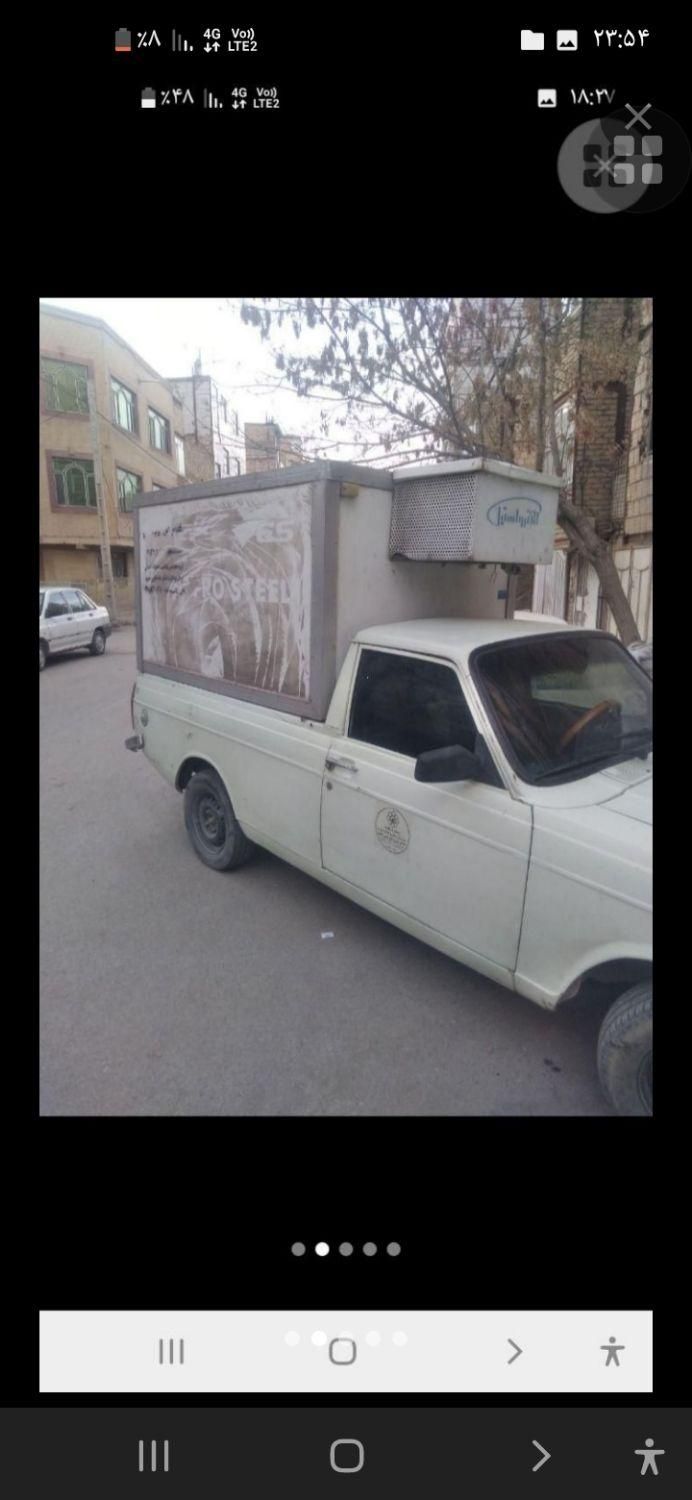 پیکان وانت یخچالدار معاوضه بانیسان یخچالدار|خودرو سواری و وانت|مشهد, خین عرب|دیوار