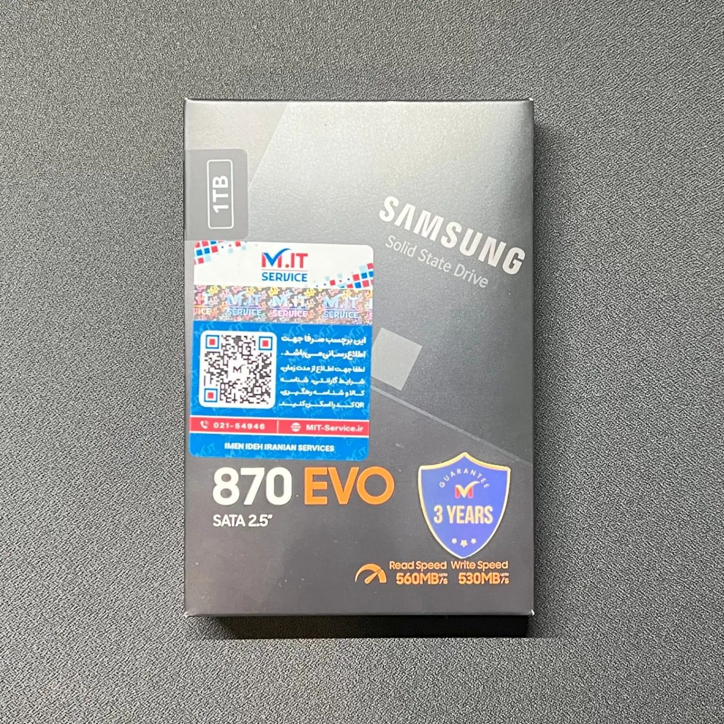 اس اس دی اینترنال سامسونگ EVO 870 ظرفیت 1 ترابایت|قطعات و لوازم جانبی رایانه|تهران, یوسف‌آباد|دیوار