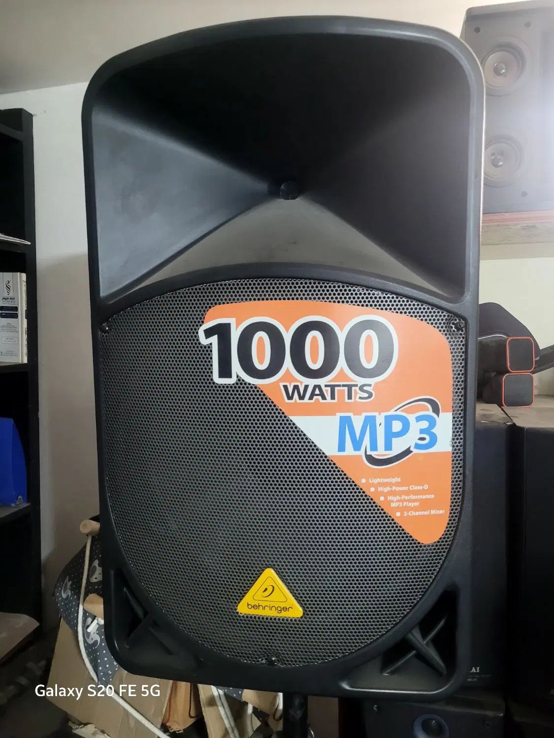 بلندگو اکتیو بهرینگر ۱۰۰۰ وات rms کد B115 mp3|سیستم صوتی خانگی|تهران, ایرانشهر|دیوار
