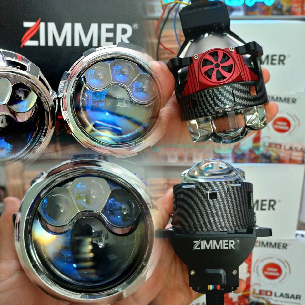 لنز zimmer و هدلایت لنزدار زنون سنتر|قطعات یدکی و لوازم جانبی|مشهد, امام رضا (ع)|دیوار