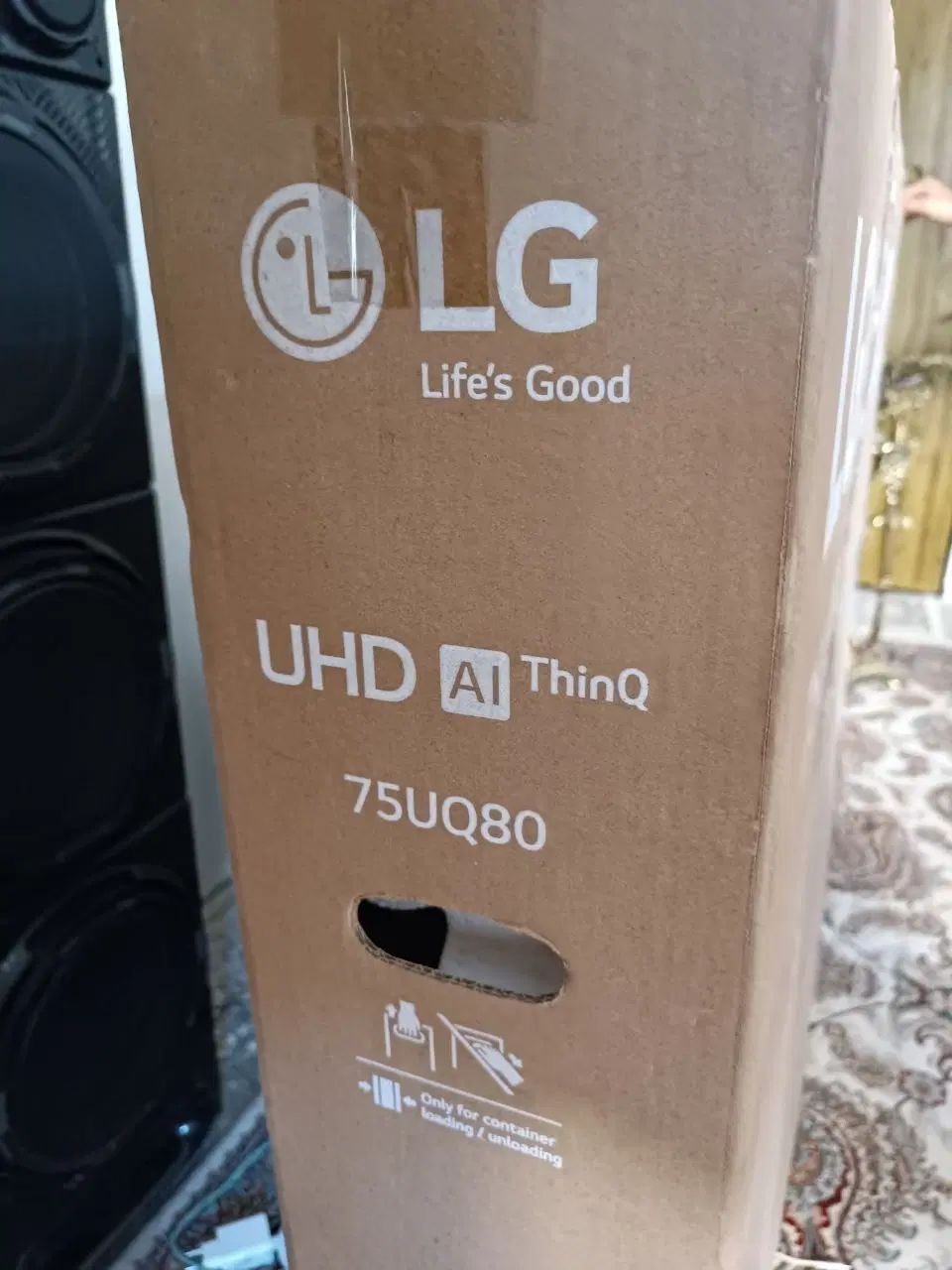 تلویزیون ال‌جی 75 4KUHD (Lg 75UQ80)|تلویزیون و پروژکتور|کرمانشاه, |دیوار