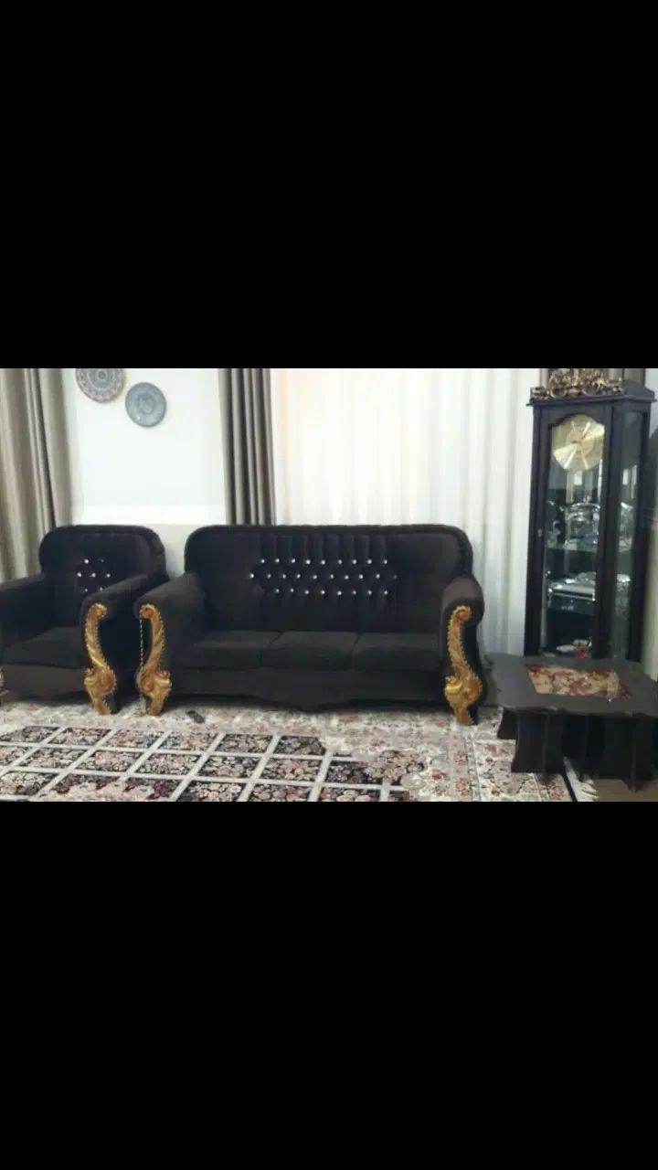 مبل کلاسیک و میز عسلی و بوفه و میز ناهارخوری|مبلمان خانگی و میز عسلی|بندر کنگان, |دیوار