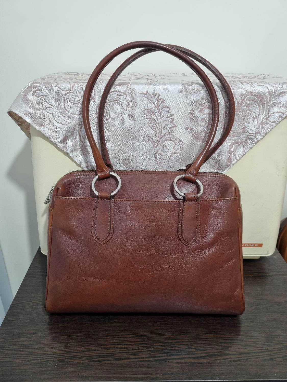 کیف تمام چرم طبیعی گاوی. برند (میش) mish leather|کیف، کفش، کمربند|تهران, نارمک جنوبی|دیوار