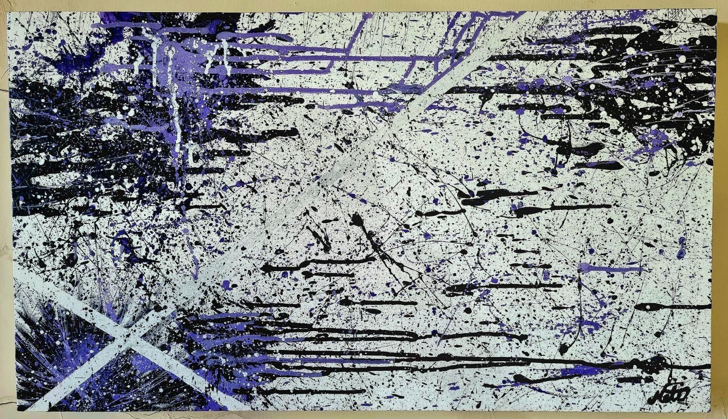 نقاشی آبستره مدرن|تابلو، نقاشی، عکس|الوند, |دیوار