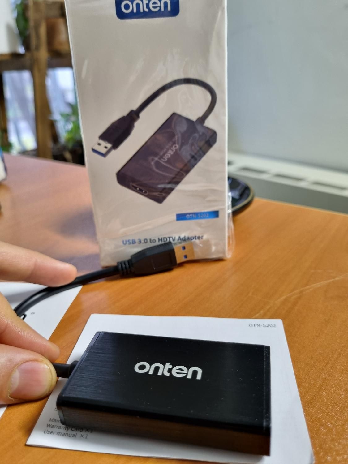 هاب مبدل USB به HDMI اونتن onten مدل OTN-5202|قطعات و لوازم جانبی رایانه|تهران, عباس‌آباد|دیوار