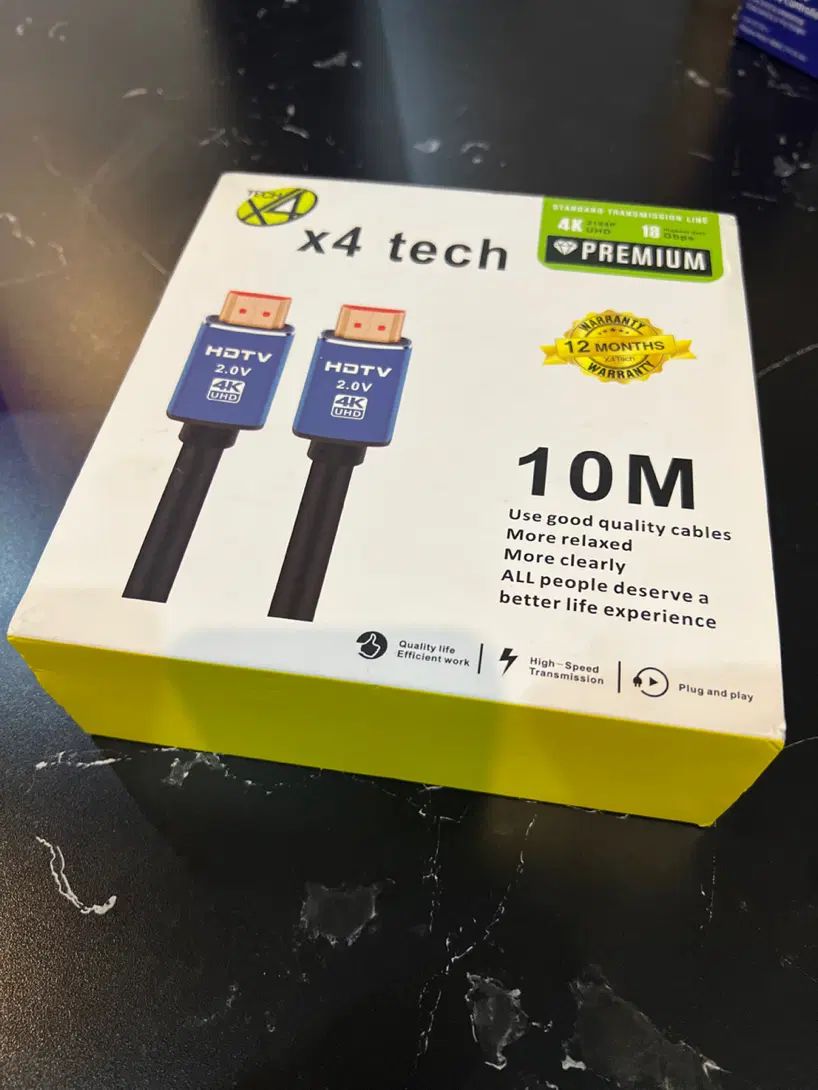 کابل hdmi ایکس فورتک 4k طول ۱۰ متر|قطعات و لوازم جانبی رایانه|تهران, نیروی دریایی|دیوار