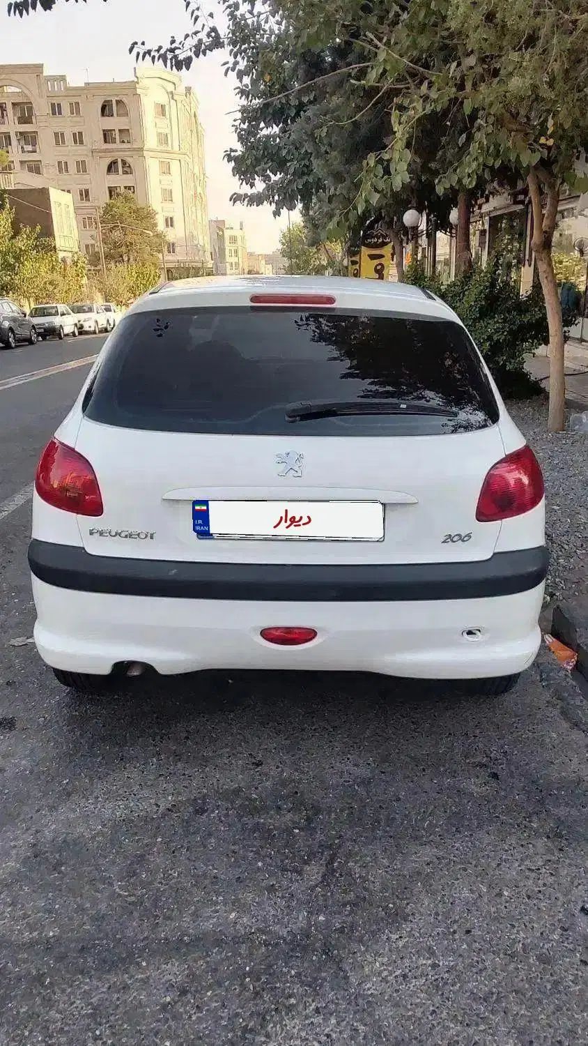 فروش پژو ۲۰۶ مدل ۱۴۰۰|خودرو سواری و وانت|تهران, فردوس|دیوار
