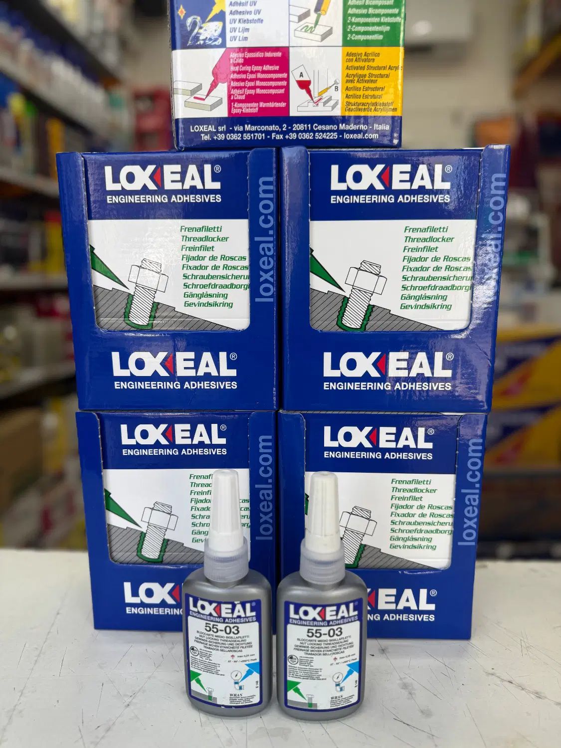 انواع چسب های لاکسیل ساخت ایتالیا LOXEAL|ماشین‌آلات صنعتی|مشهد, مقدم|دیوار