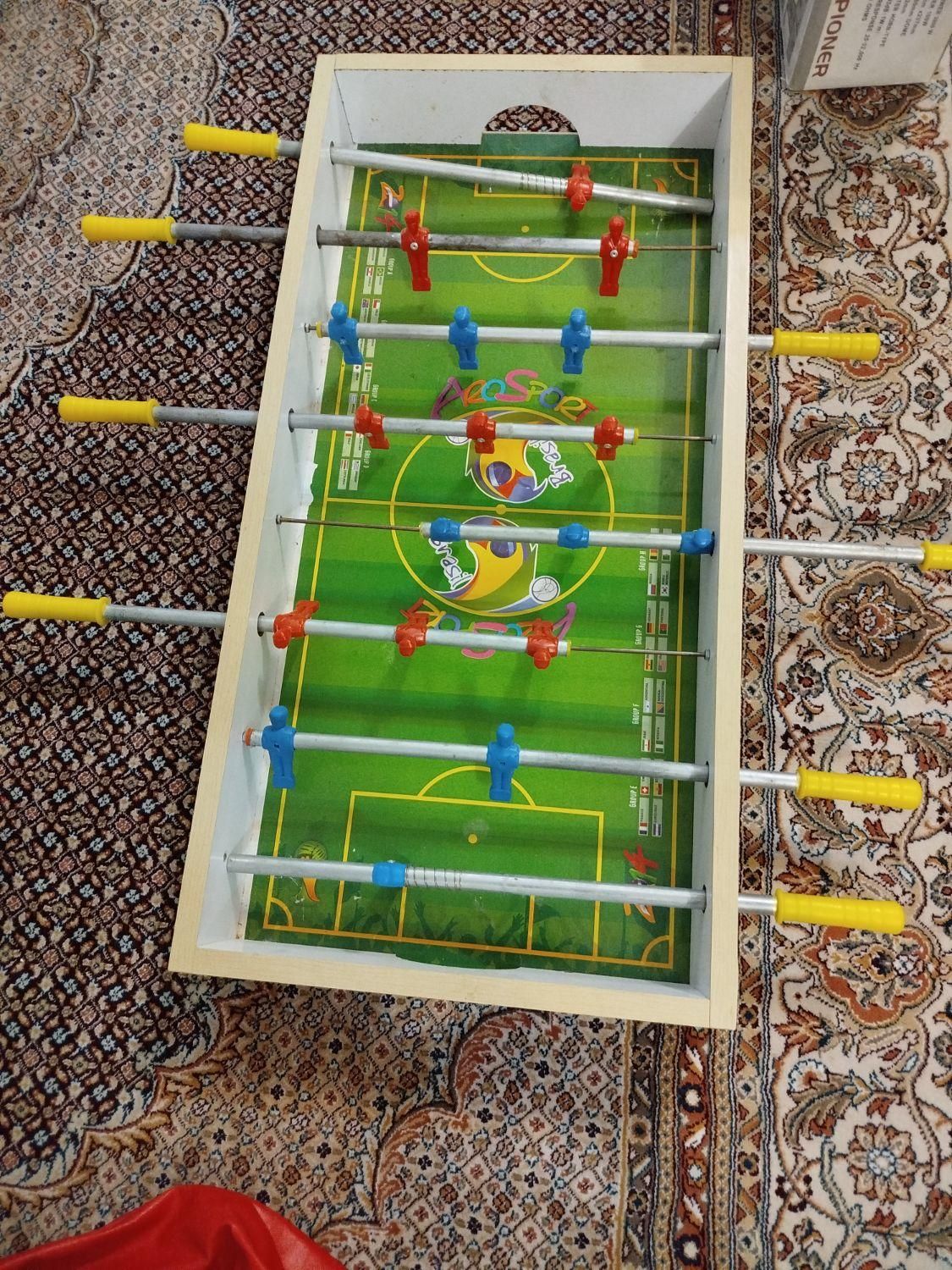 تابلو ، فوتبال دستی ، چراغ مطالعه و کوله پشتی|تابلو، نقاشی، عکس|سراب, |دیوار