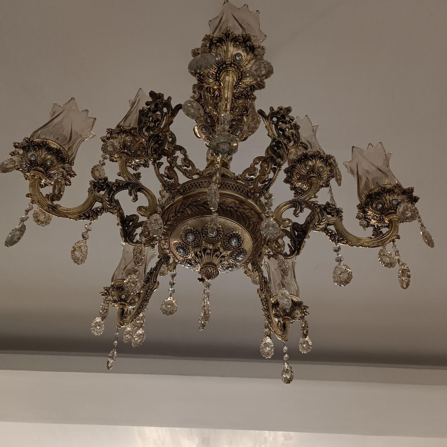 ۲ عدد لوستر|لوستر و چراغ آویز|شیروان (خراسان), |دیوار