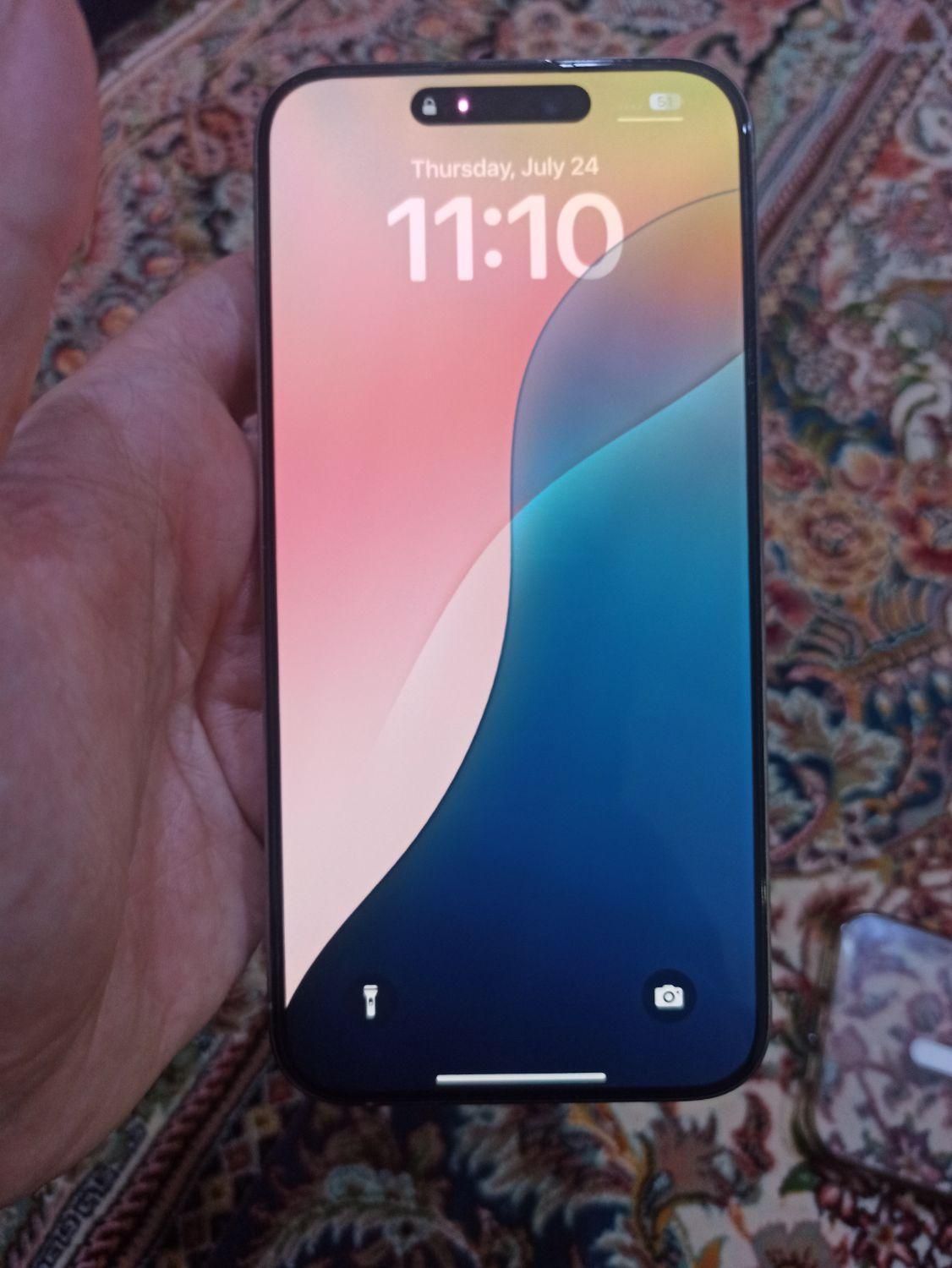 اپل iPhone 15 Pro Max با حافظهٔ ۲۵۶ گیگابایت|موبایل|کرمانشاه, |دیوار