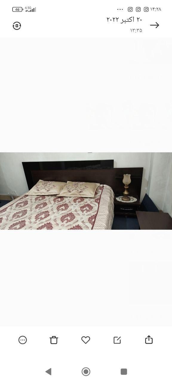 سرویس خواب دو نفره مناسب زوج|تخت و سرویس خواب|شاهرود, |دیوار