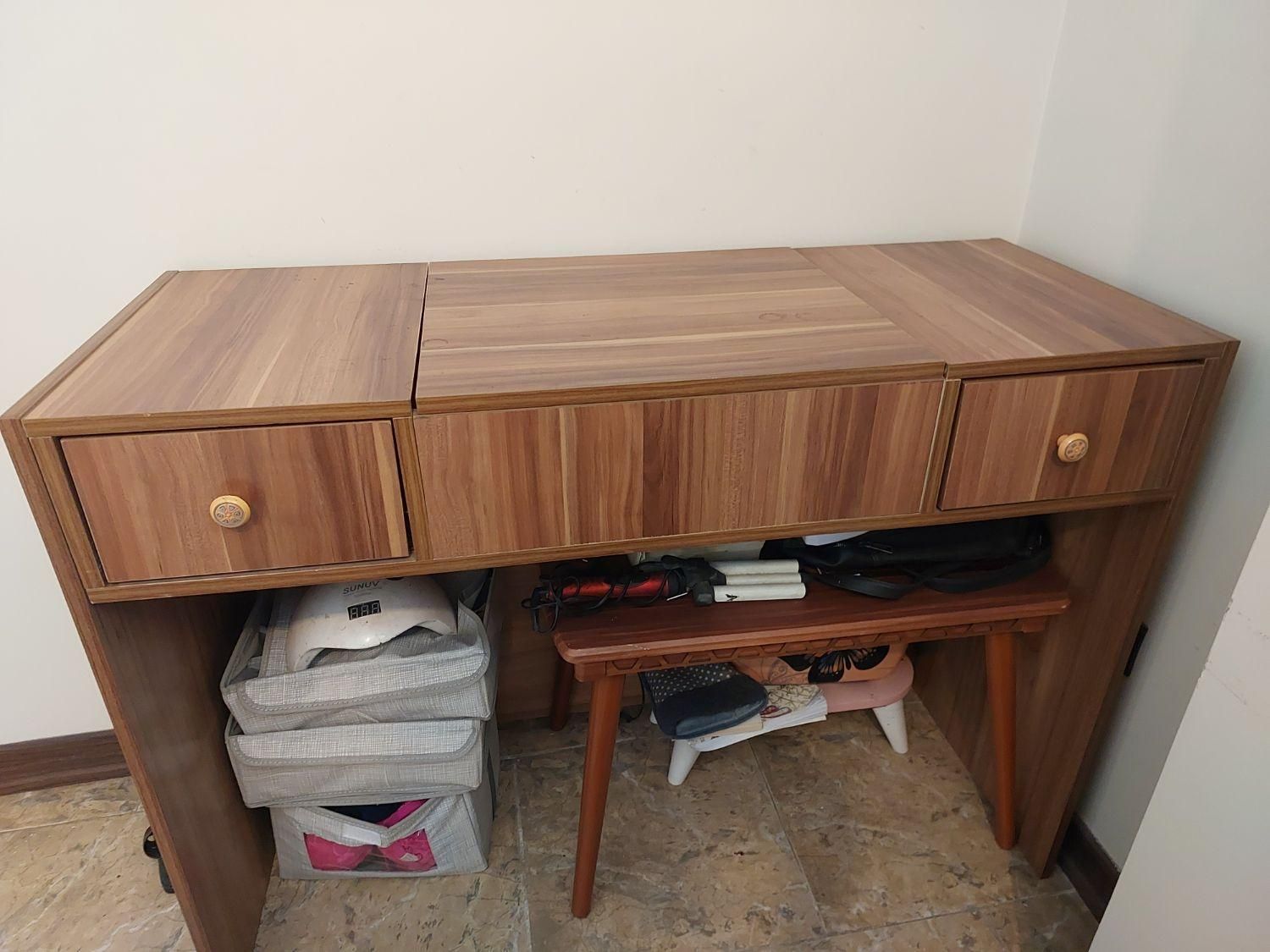 میز کامپیوتر با 2کشو و فضای مخفی|میز تحریر و کامپیوتر|تهران, خرمشهر|دیوار