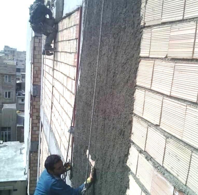 سیمانکاری بنایی موزایک سرامیک|خدمات پیشه و مهارت|قم, نیروگاه|دیوار