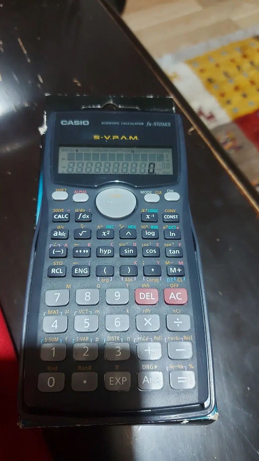 casio fx 570کاسیو ۵۷۰ مهندسی|لوازم التحریر|کرج, جهان‌شهر|دیوار
