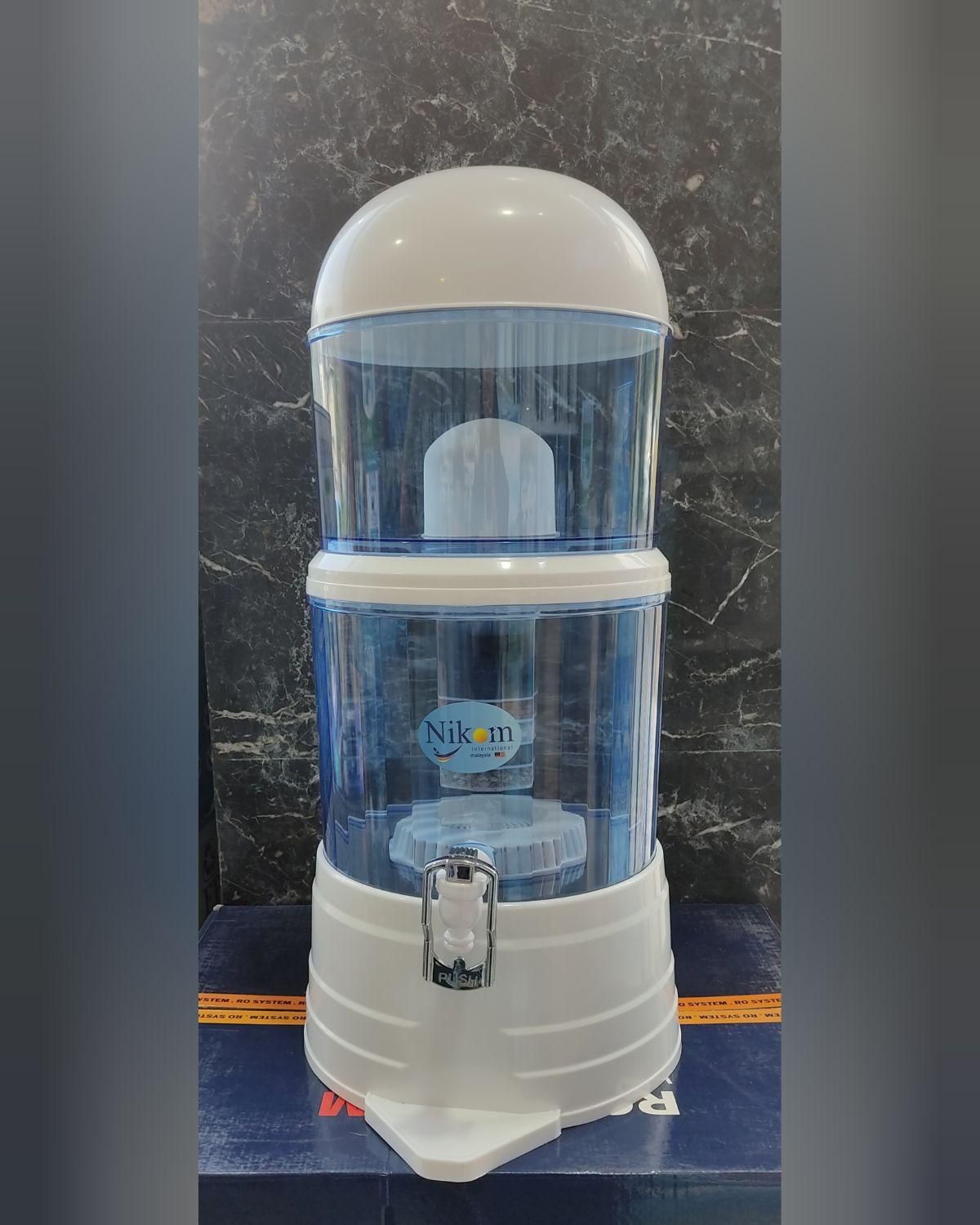 تصفیه آب کلمنی، رومیزی Nikom|آبسردکن و تصفیه آب|رشت, آزادگان|دیوار