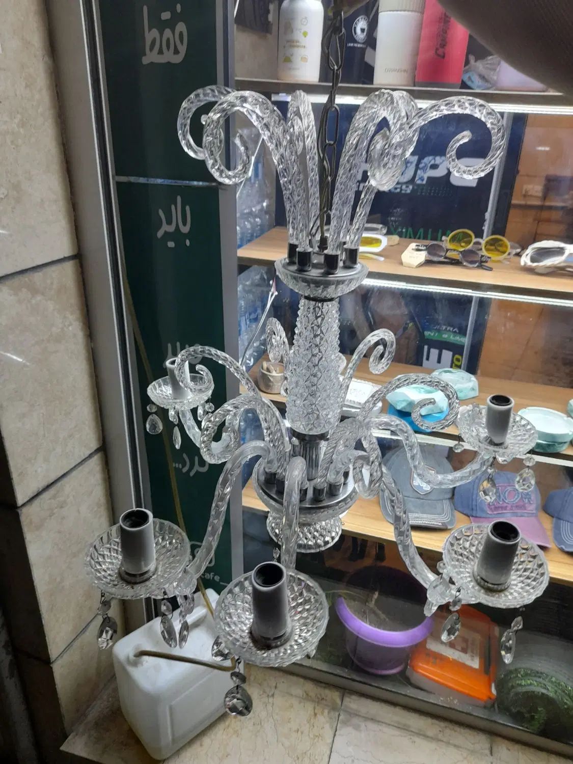 لوستر کارکرده|لوستر و چراغ آویز|تهران, خواجه نظام الملک|دیوار