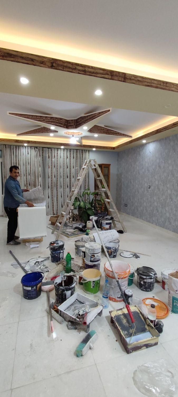 نقاشی ساختمان با 27 سال سابقه کار در تهران|خدمات پیشه و مهارت|شیروان (خراسان), |دیوار