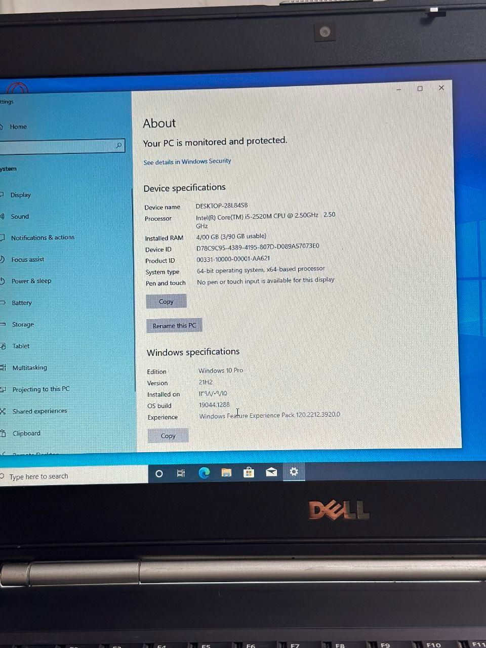 لپ تاپ Dell قیمت پایین|رایانه همراه|مشهد, کلاهدوز|دیوار