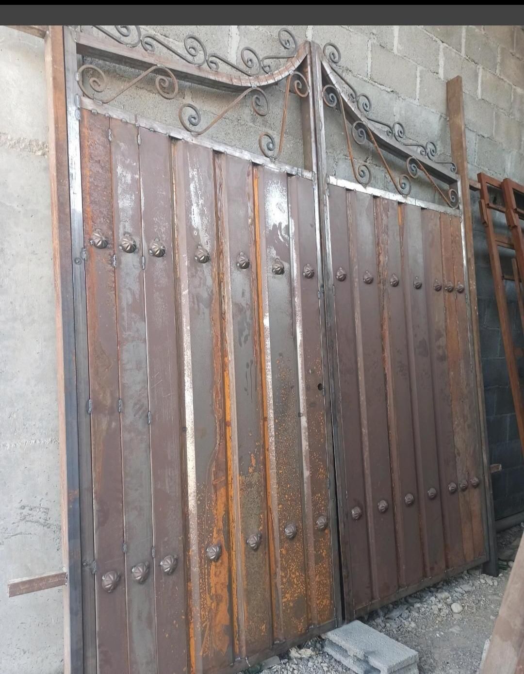 فروش انواع درب حیاط .ویلا.باغ .اماده تحویل|مصالح و تجهیزات ساختمان|لامرد, |دیوار