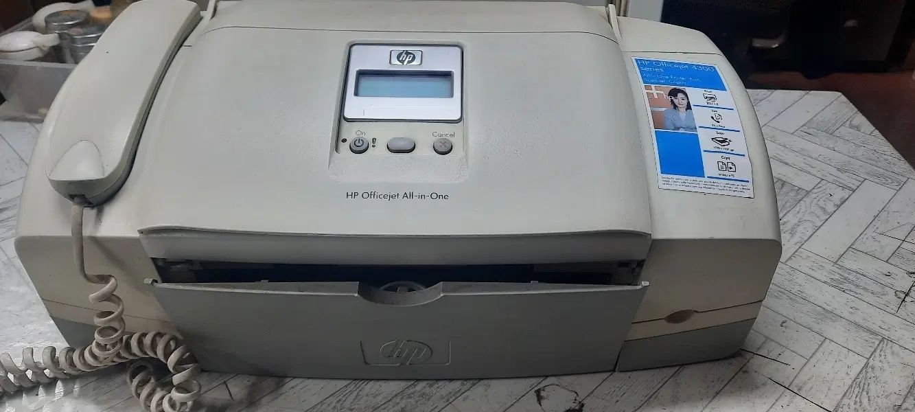 پرینتر فکس جوهر افشان۳کاره hp officejet۴۳۰۰Series|پرینتر، اسکنر، کپی، فکس|مشهد, هدایت|دیوار