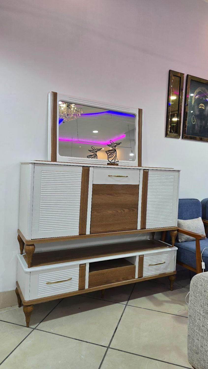 آینه کنسول×میز tvجاکفشی/مبلمان الماس|بوفه، ویترین، کنسول|بیرجند, |دیوار