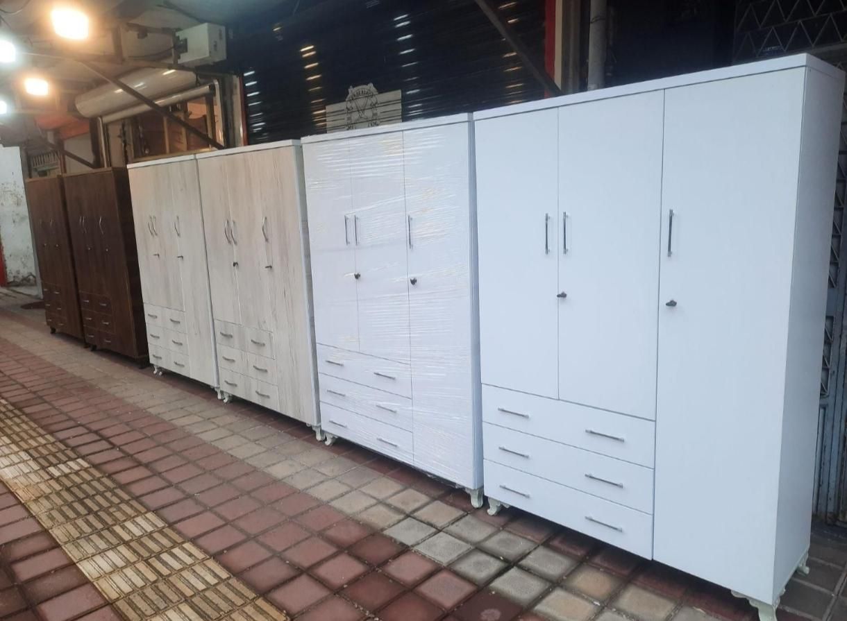 کمد لباس ۳درب۳کشو ساده (تولیدی)|جاکفشی، کمد، دراور|تبریز, |دیوار