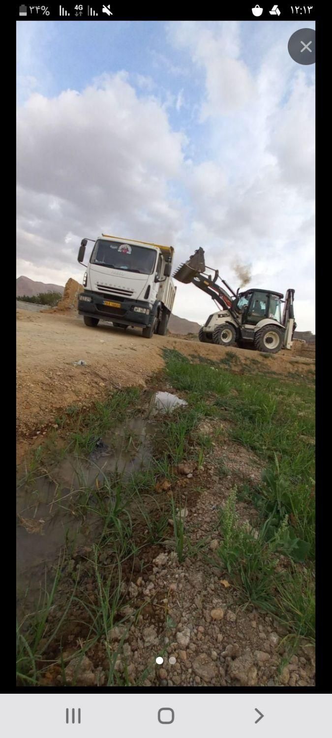 اجاره بیل لاستیکی و بیل زنجیری و بکهو  لودر|خدمات حمل و نقل|قم, پردیسان|دیوار