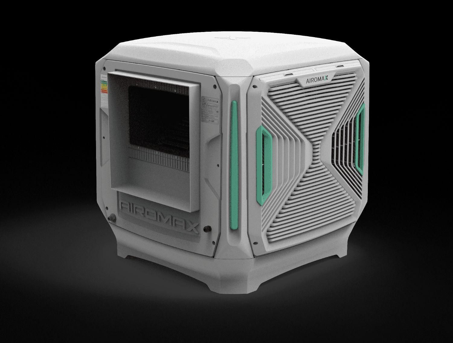 کولر آبی سلولزی پلیمری 8000 بغل زن (AM80) ایرومکس|کولر آبی|بیرجند, |دیوار