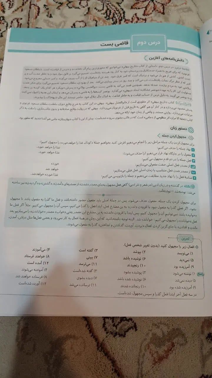کتاب کمک درسی فارسی یازدهم نشر الگو کاملا نو|کتاب و مجله آموزشی|تهران, وردآورد|دیوار