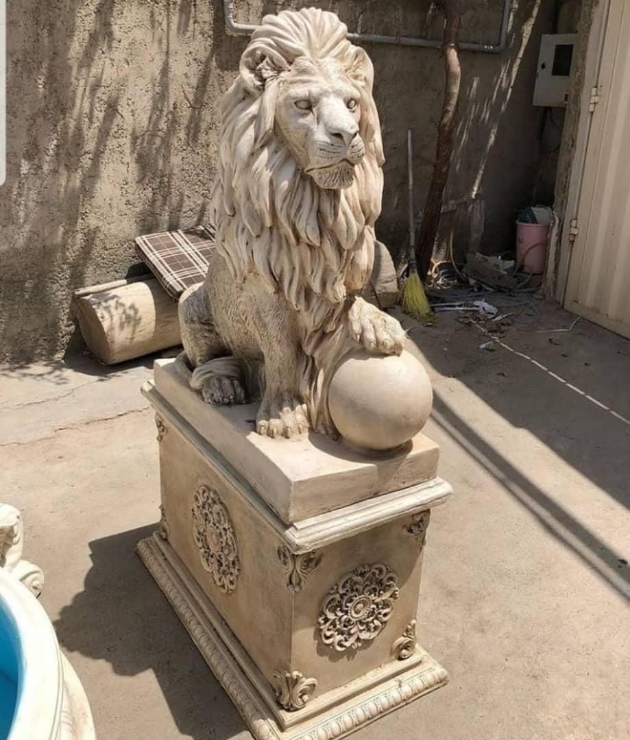 مجسمه تندیس بینظیر فایبر حیوانات|مجسمه، تندیس، ماکت|خرمآباد, |دیوار