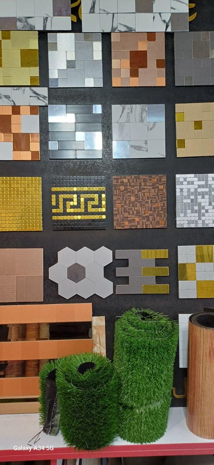 کفپوش رولی دیوارپوش فومی کاغذ دیواری|خدمات پیشه و مهارت|قزوین, |دیوار