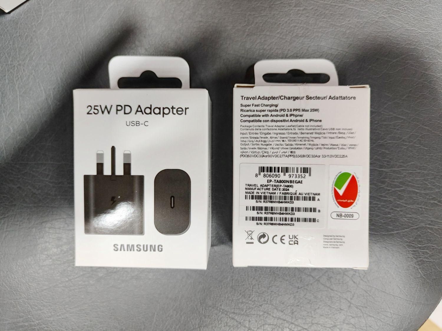 کلگی اداپتور ۲۵وات صددرصداصلی بردمشکی6 ماه گارانتی|لوازم جانبی موبایل و تبلت|مشهد, طلاب|دیوار