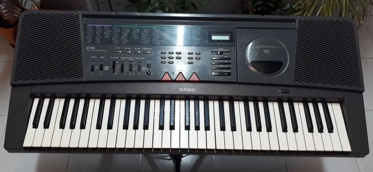 کیبورد Casio kt-80 کاسیو اصل ژاپنی|پیانو، کیبورد، آکاردئون|اصفهان, نقش جهان|دیوار