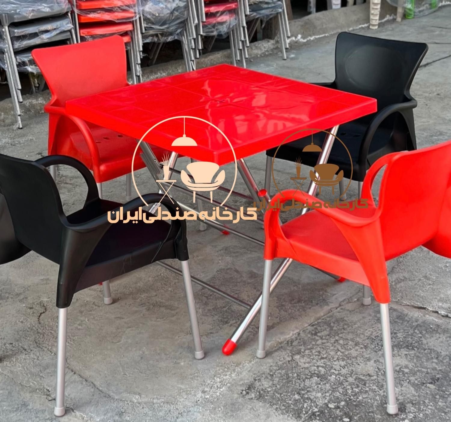 صندلی پلاستیکی میزغذاخوری بابک صندلی ایران|میز و صندلی غذاخوری|تهران, نازی‌آباد|دیوار