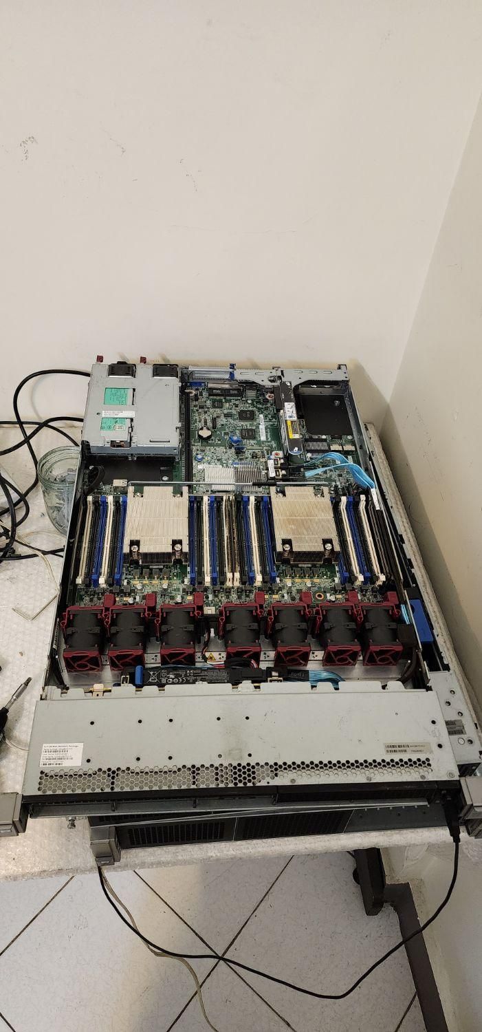 سرور server dl360 g9 8sff used|مودم و تجهیزات شبکه|تهران, سهروردی|دیوار