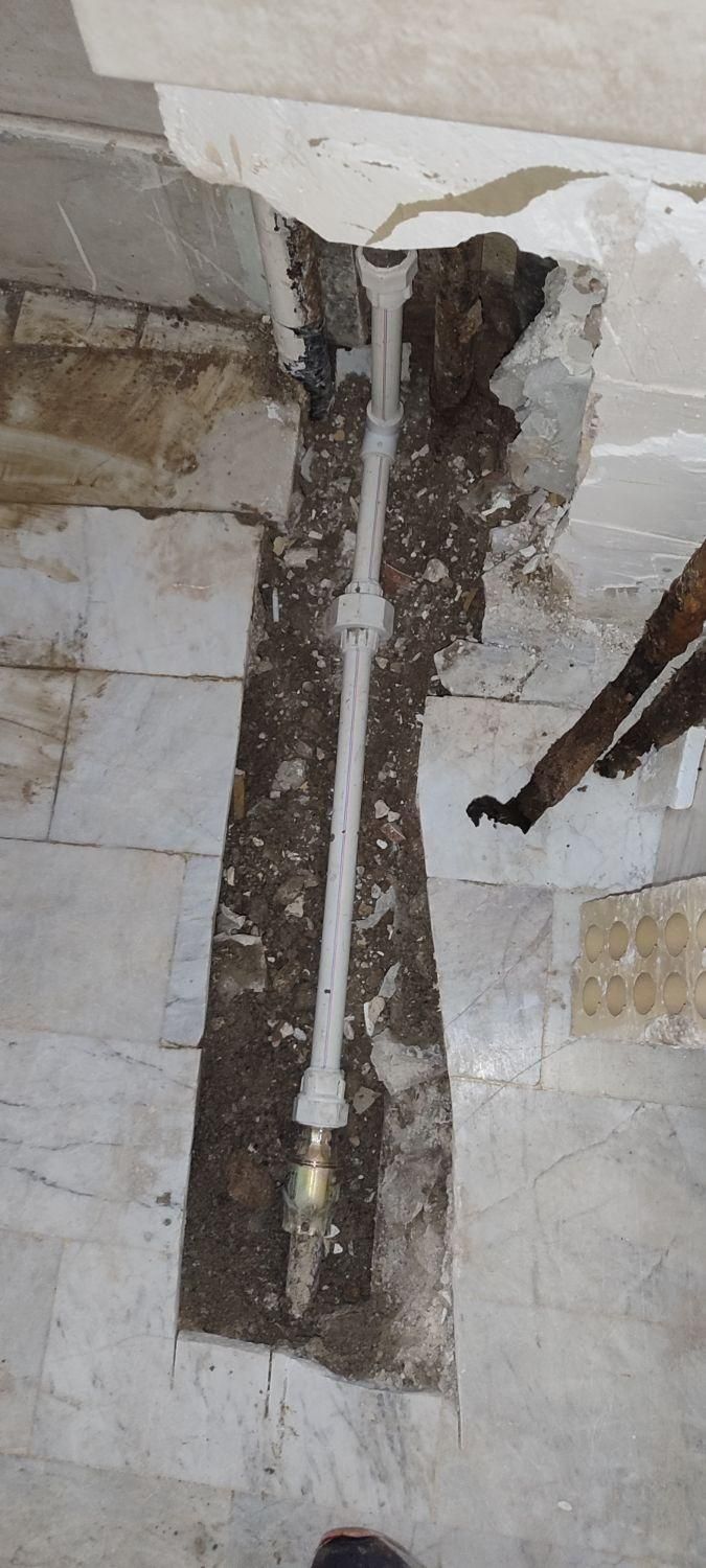 تاسیسات تشخیص ترکیدگی لوله لوله کشی لوله بازکنی|خدمات پیشه و مهارت|تهران, حکیمیه|دیوار