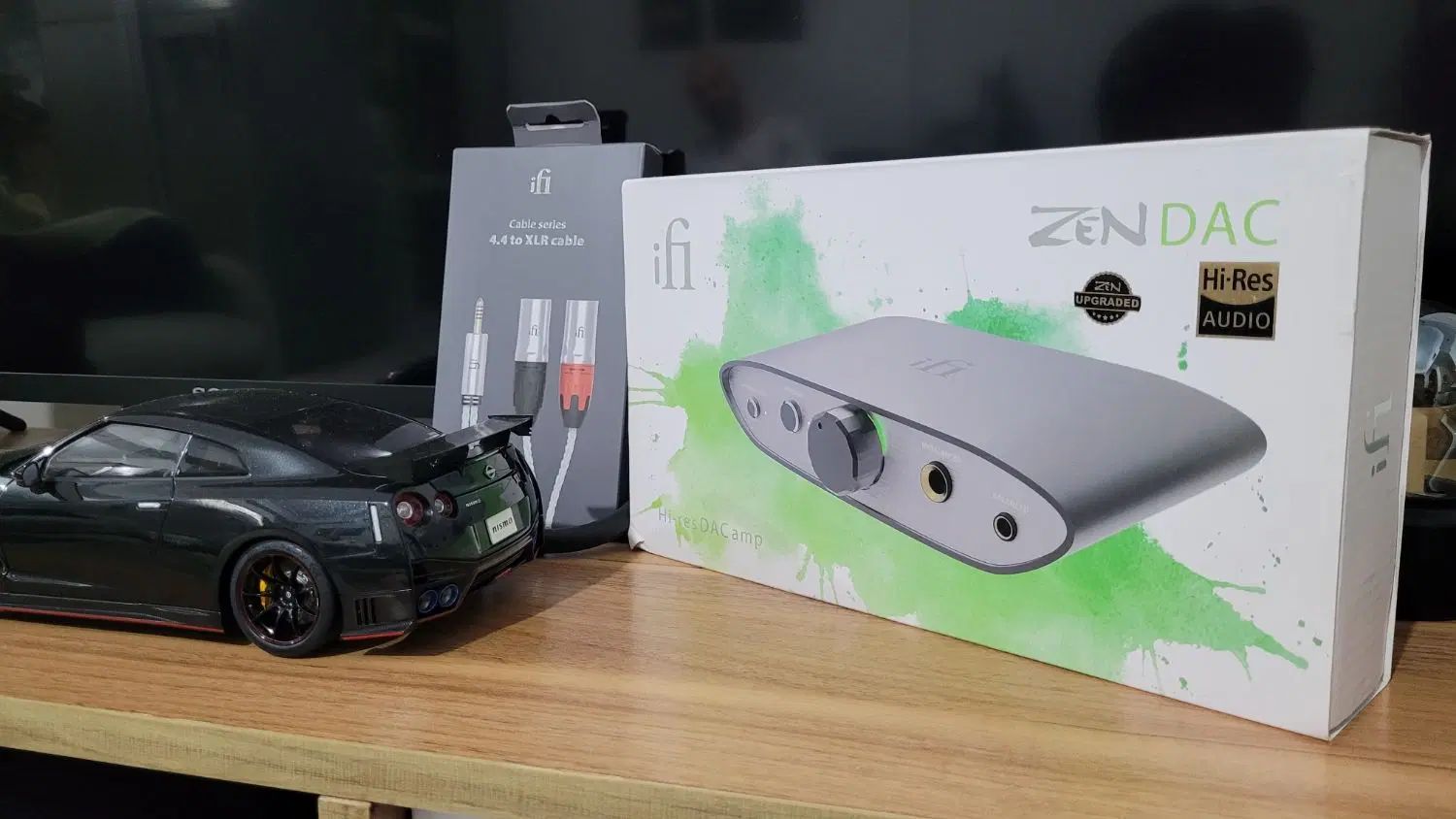 دک و آمپ هدفون ifi zen dac v2 بهمراه کابل xlr|سیستم صوتی خانگی|تهران, گرگان|دیوار