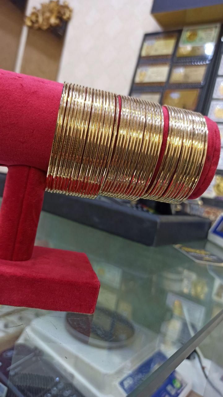 النگو آینه ای دو میل نو با کیفیت بالا فقط ۵.۵ درصد|جواهرات|تهران, دهقان|دیوار